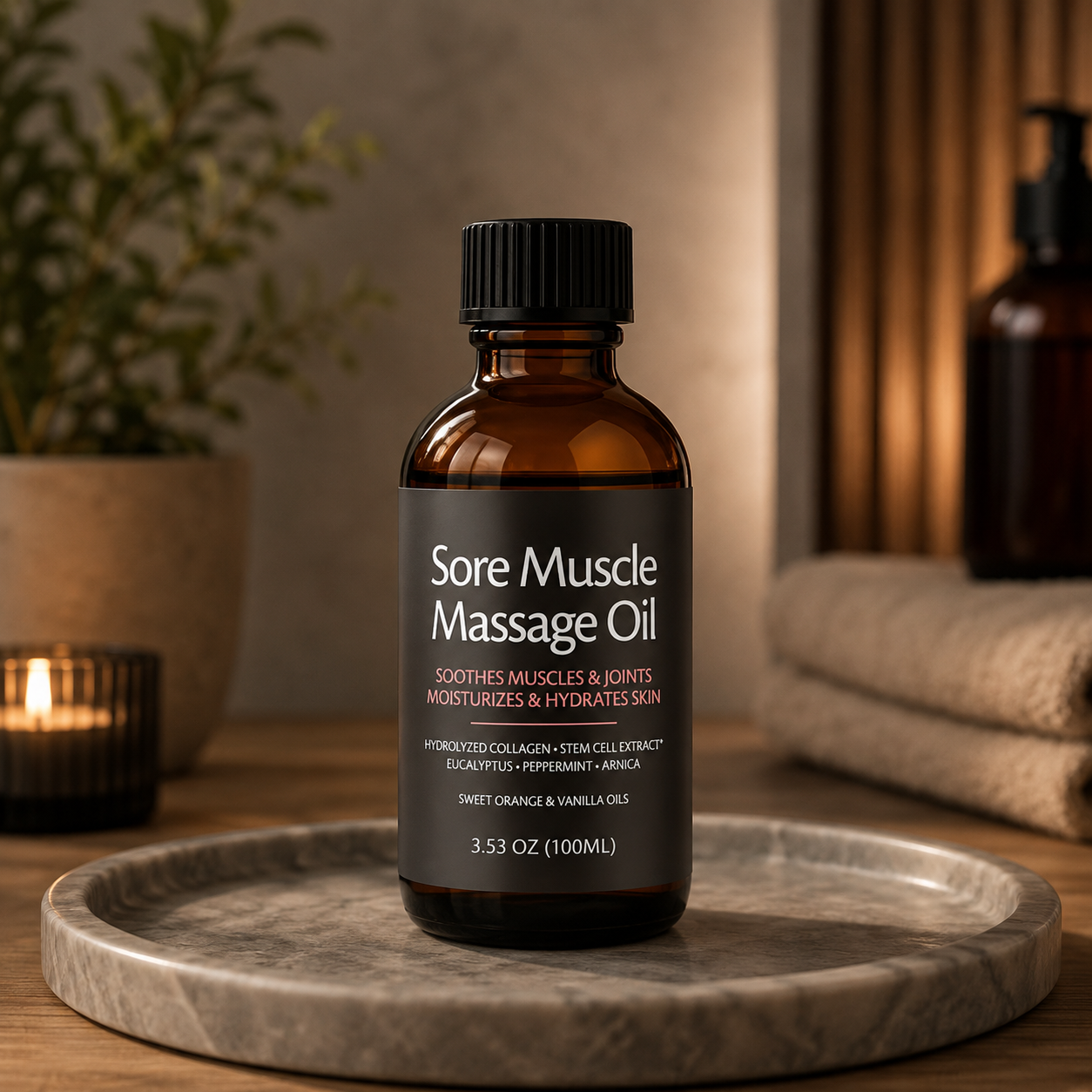 Anti-Cellulite Massage Oil — 240mL