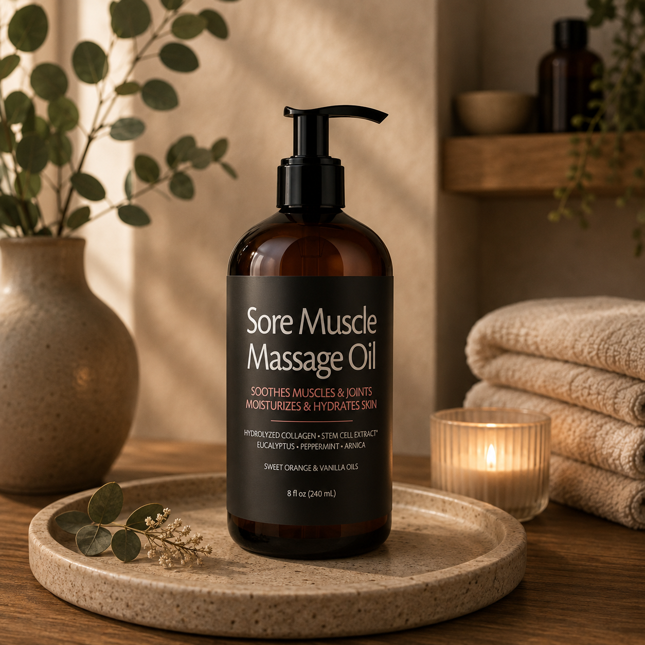 Anti-Cellulite Massage Oil — 240mL
