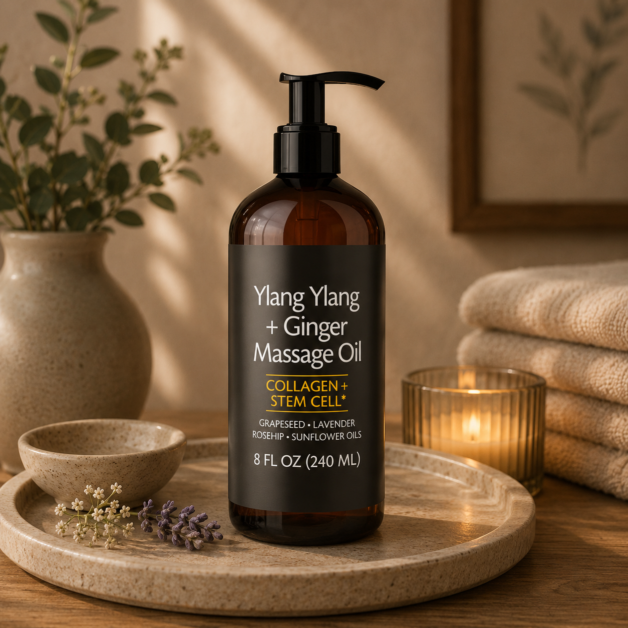 Anti-Cellulite Massage Oil — 240mL