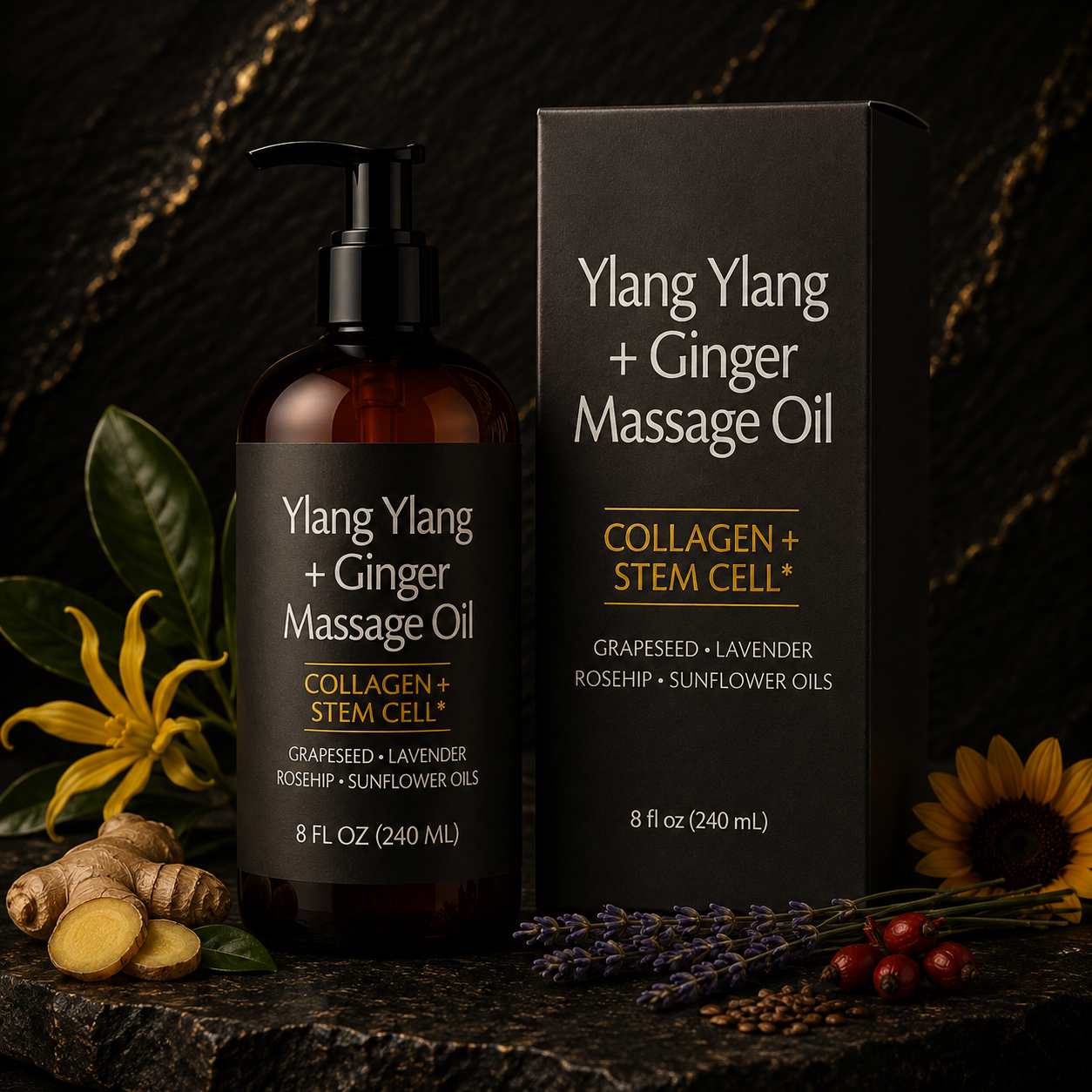 Anti-Cellulite Massage Oil — 240mL